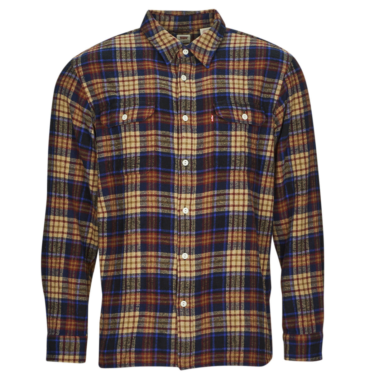 Camicia a maniche lunghe Uomo Levis  JACKSON WORKER  Multicolore