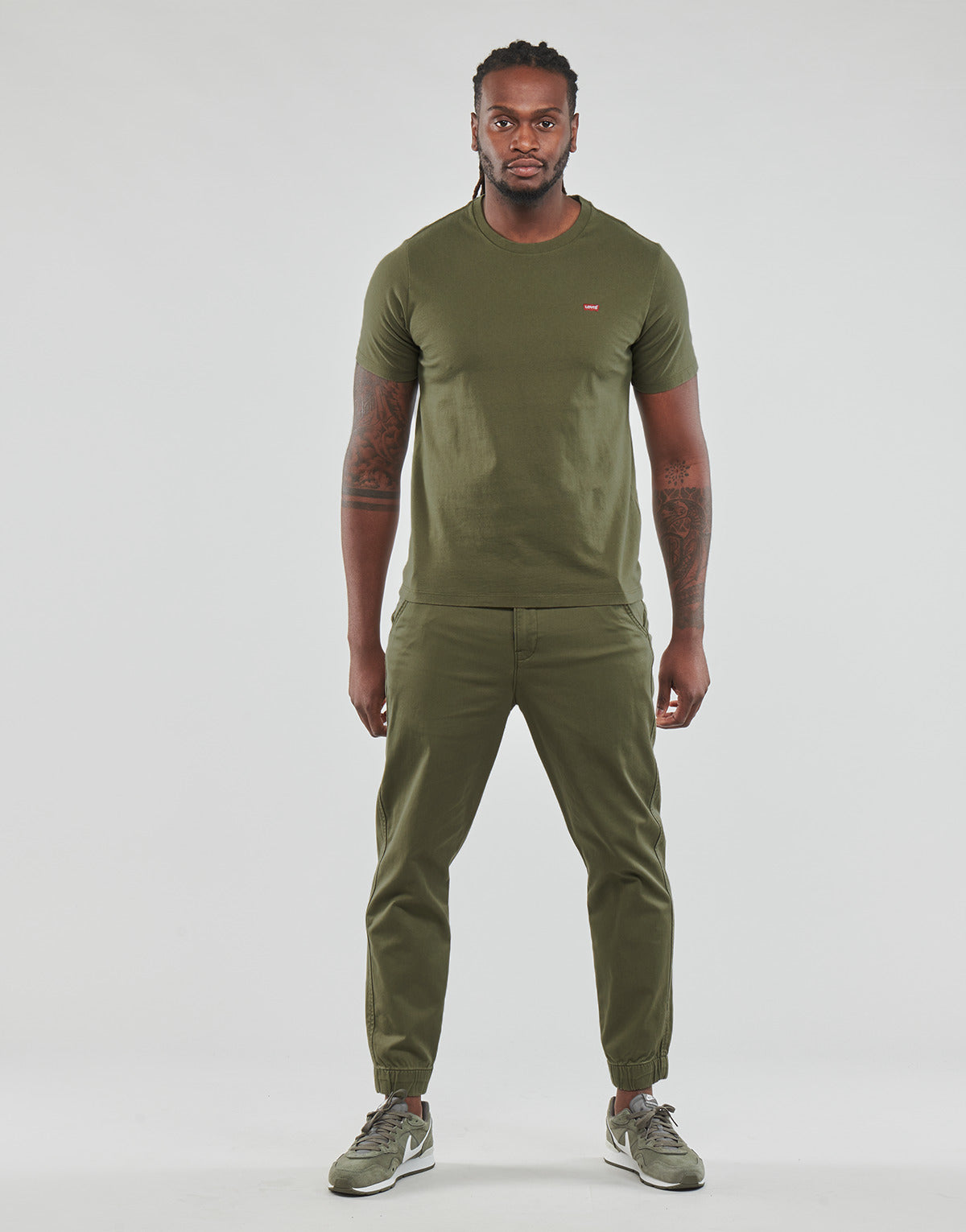 Pantalone Chino Uomo Levis  XX CHINO JOGGER III  Kaki