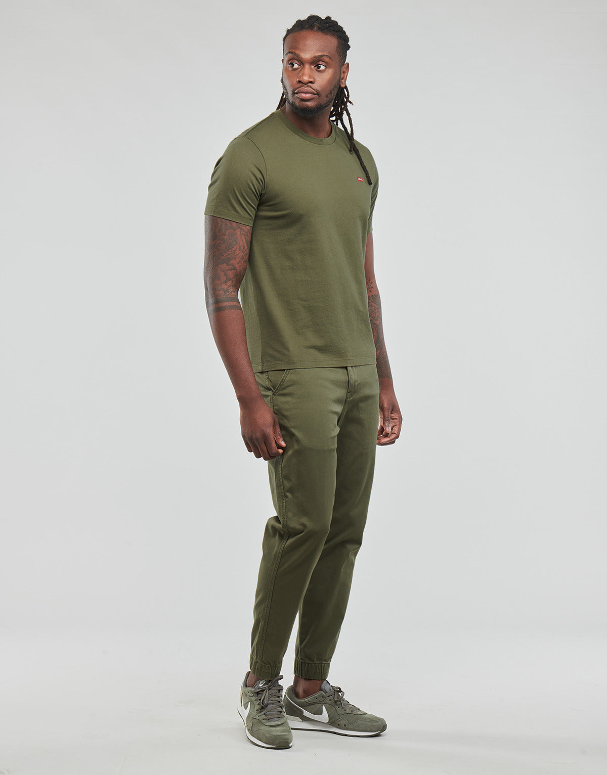 Pantalone Chino Uomo Levis  XX CHINO JOGGER III  Kaki