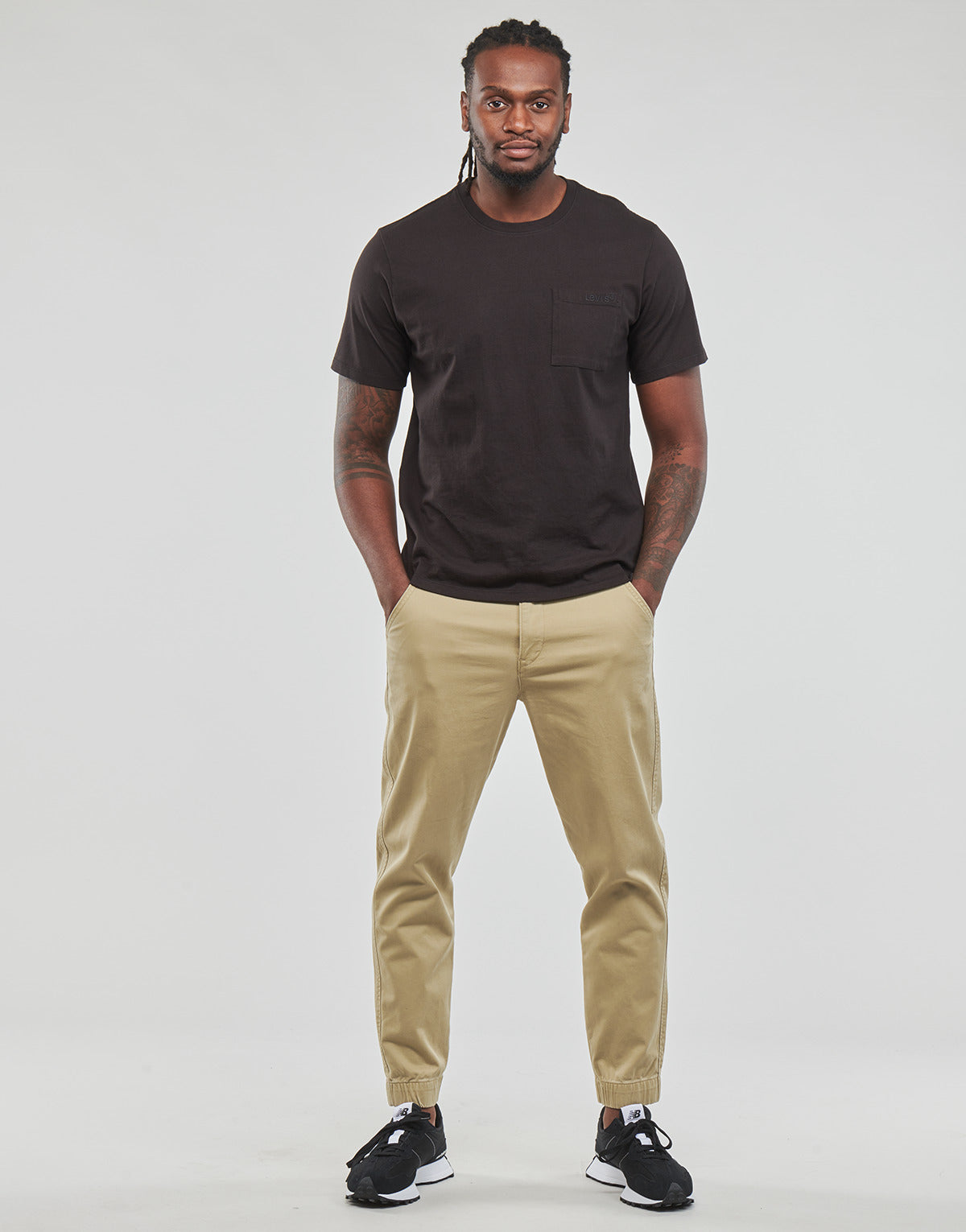 Pantalone Chino Uomo Levis  XX CHINO JOGGER III  Beige