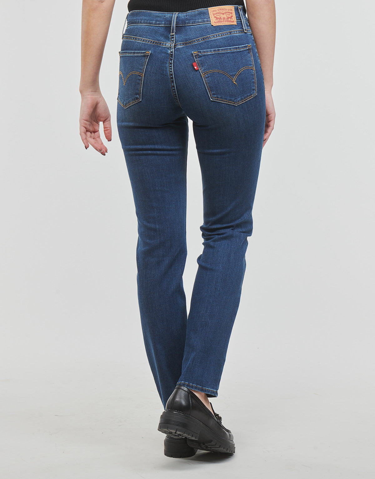 Jeans Donna Levis  314 SHAPING STRAIGHT  Blu