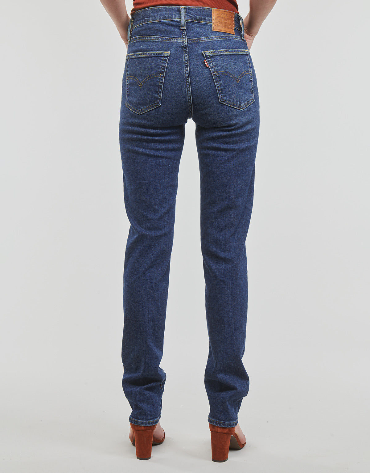 Jeans Donna Levis  724 HIGH RISE STRAIGHT  Marine