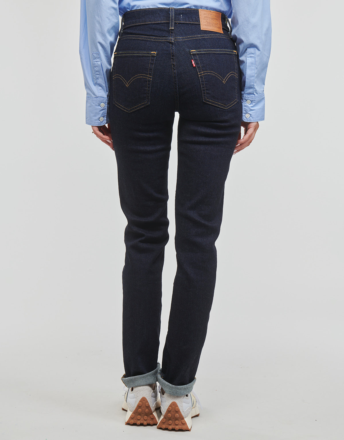 Jeans Donna Levis  724 HIGH RISE STRAIGHT  Marine