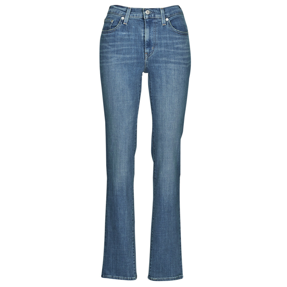 Jeans Donna Levis  724 HIGH RISE STRAIGHT  Blu