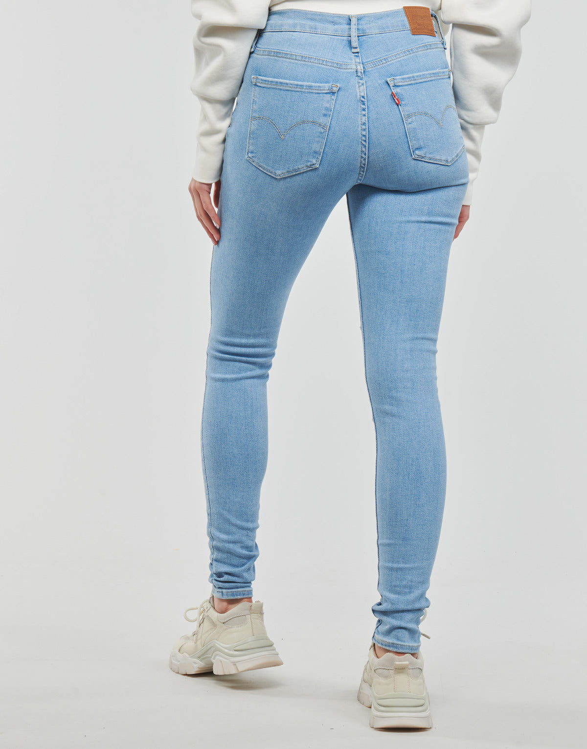 Jeans skynny Donna Levis  720 HIRISE SUPER SKINNY  Blu