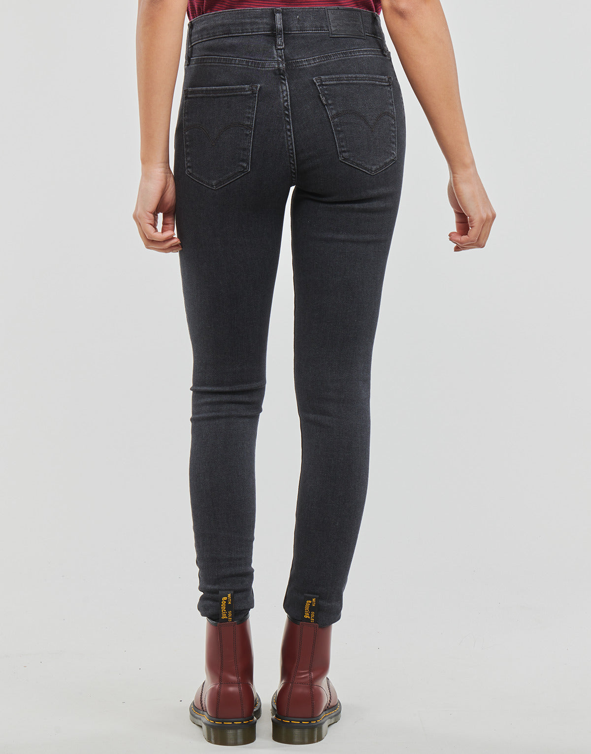 Jeans skynny Donna Levis  720 HIRISE SUPER SKINNY  Nero