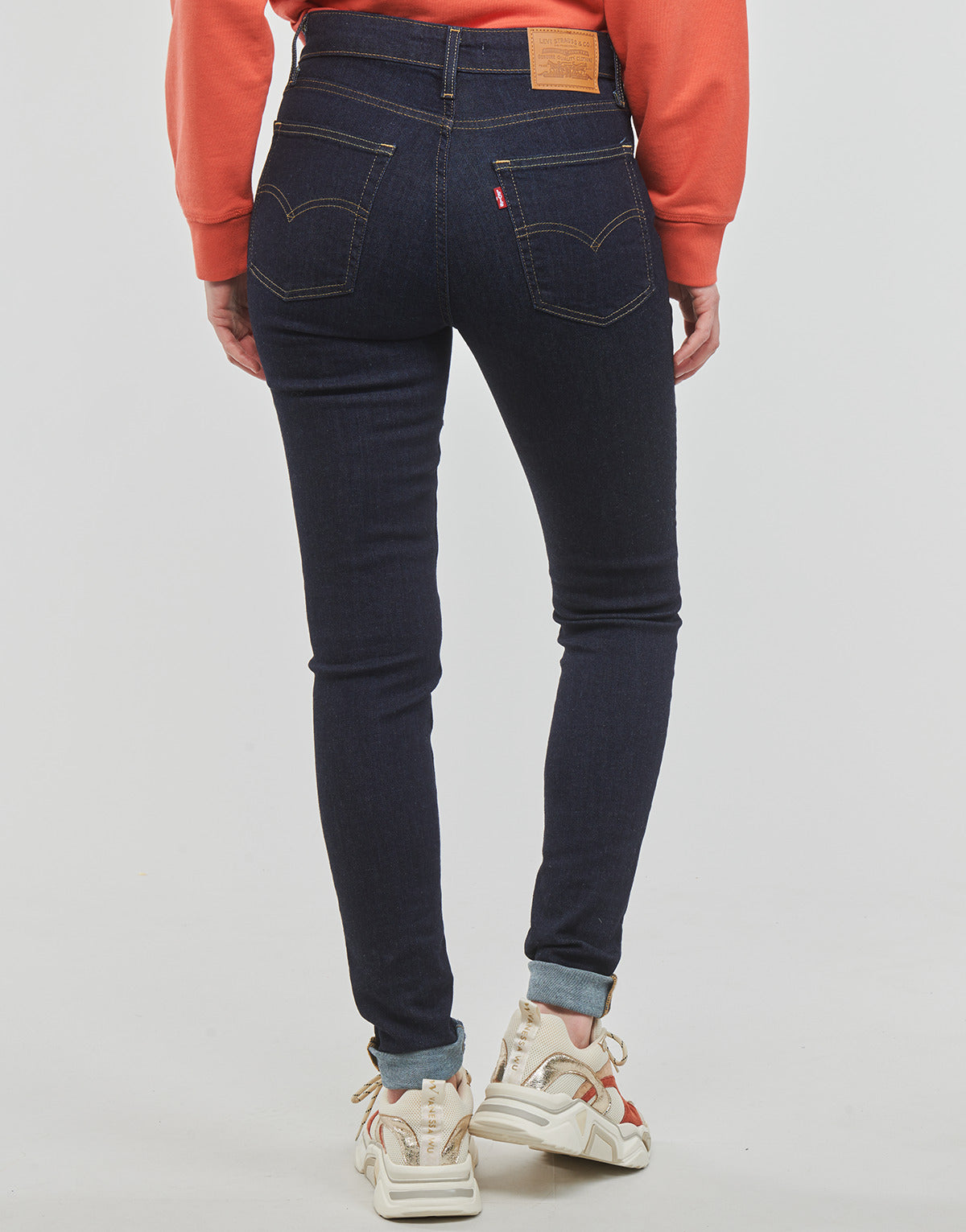 Jeans skynny Donna Levis  721 HIGH RISE SKINNY  Marine