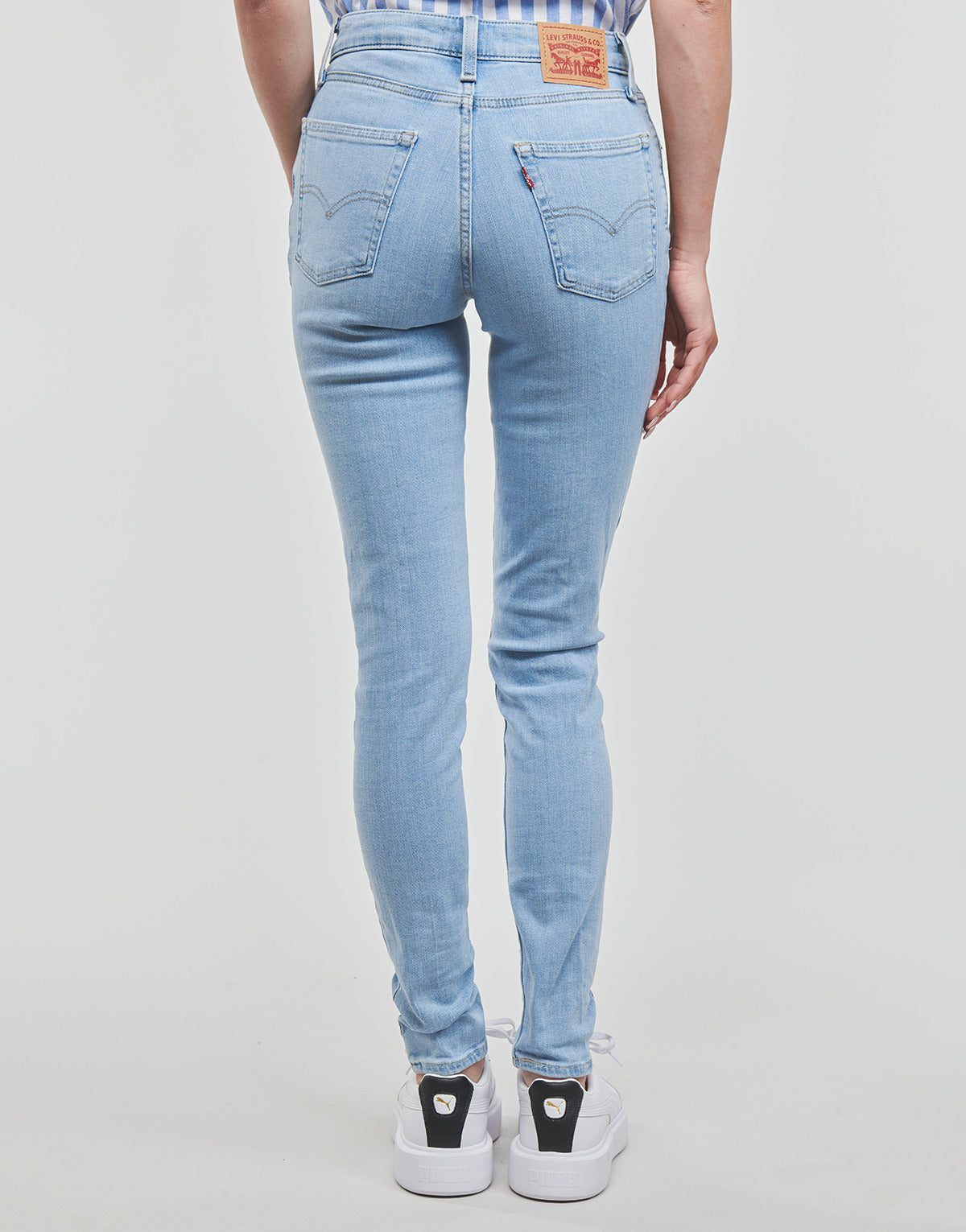 Jeans skynny Donna Levis  721 HIGH RISE SKINNY  Blu