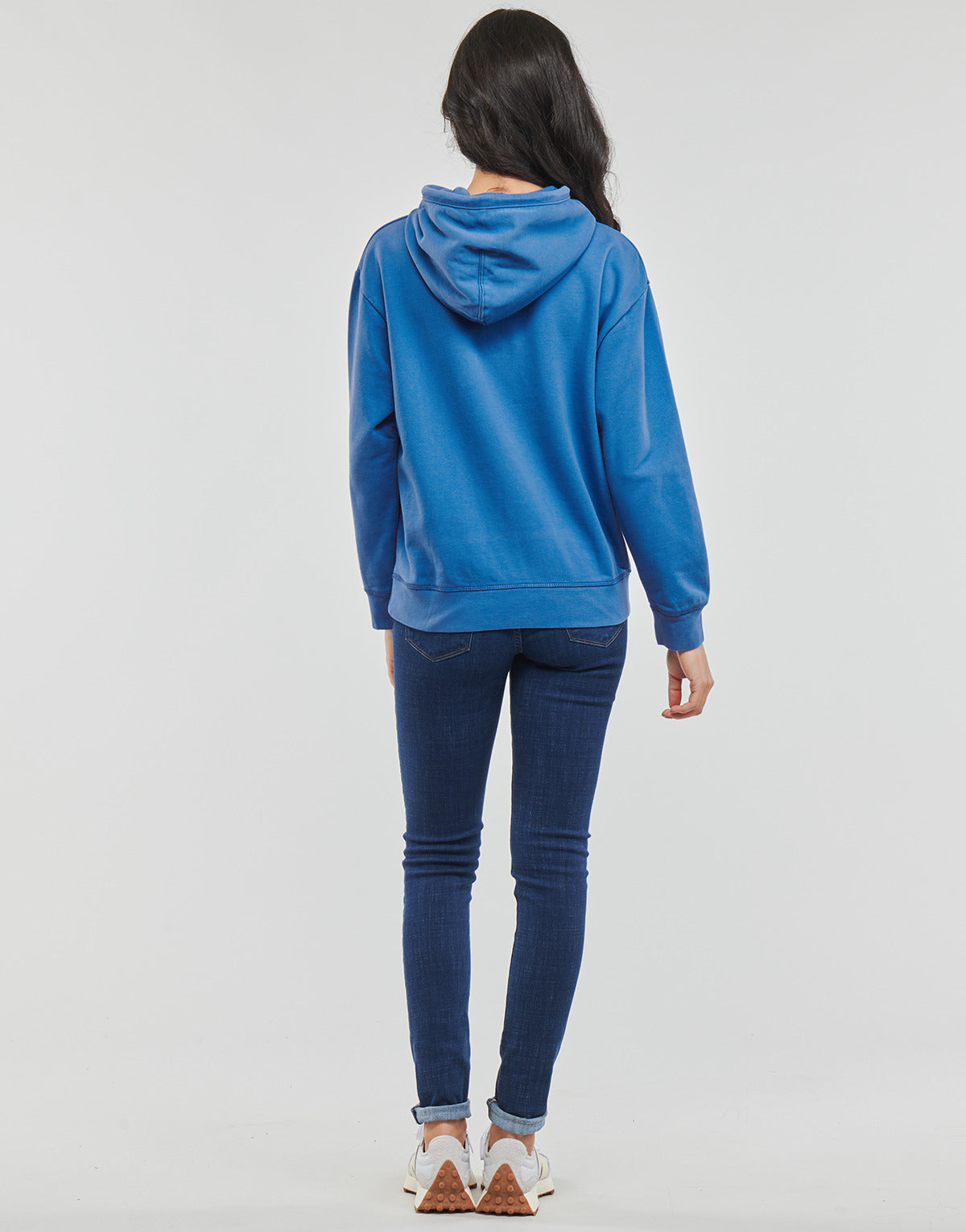 Felpa Donna Levis  STANDARD HOODIE  Blu