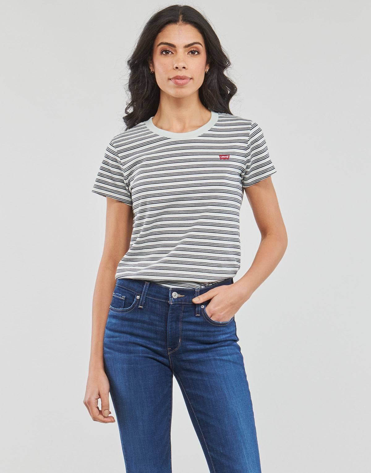 T-shirt Donna Levis  PERFECT TEE  Blu