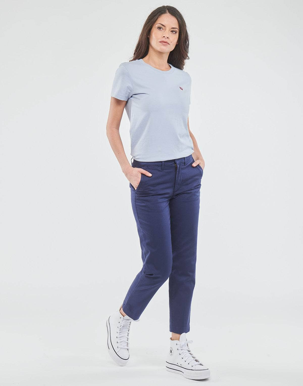 T-shirt Donna Levis  PERFECT TEE  Blu