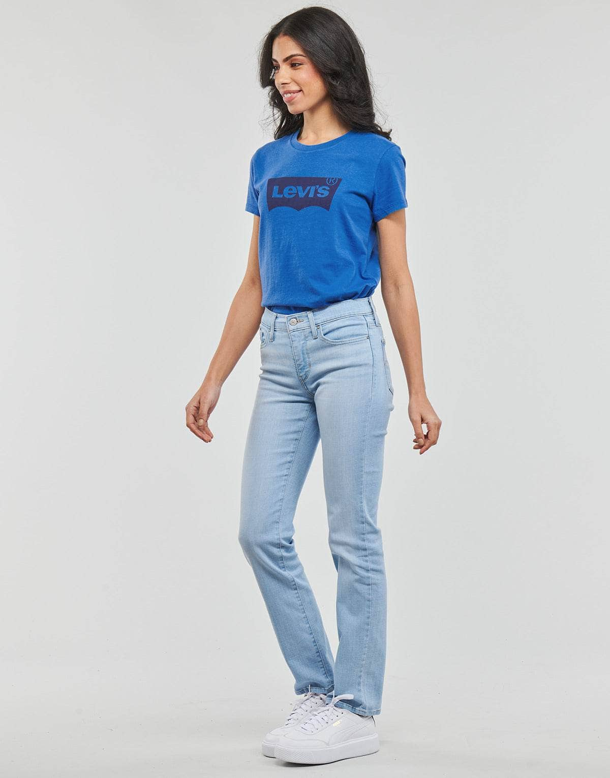 T-shirt Donna Levis  THE PERFECT TEE  Blu