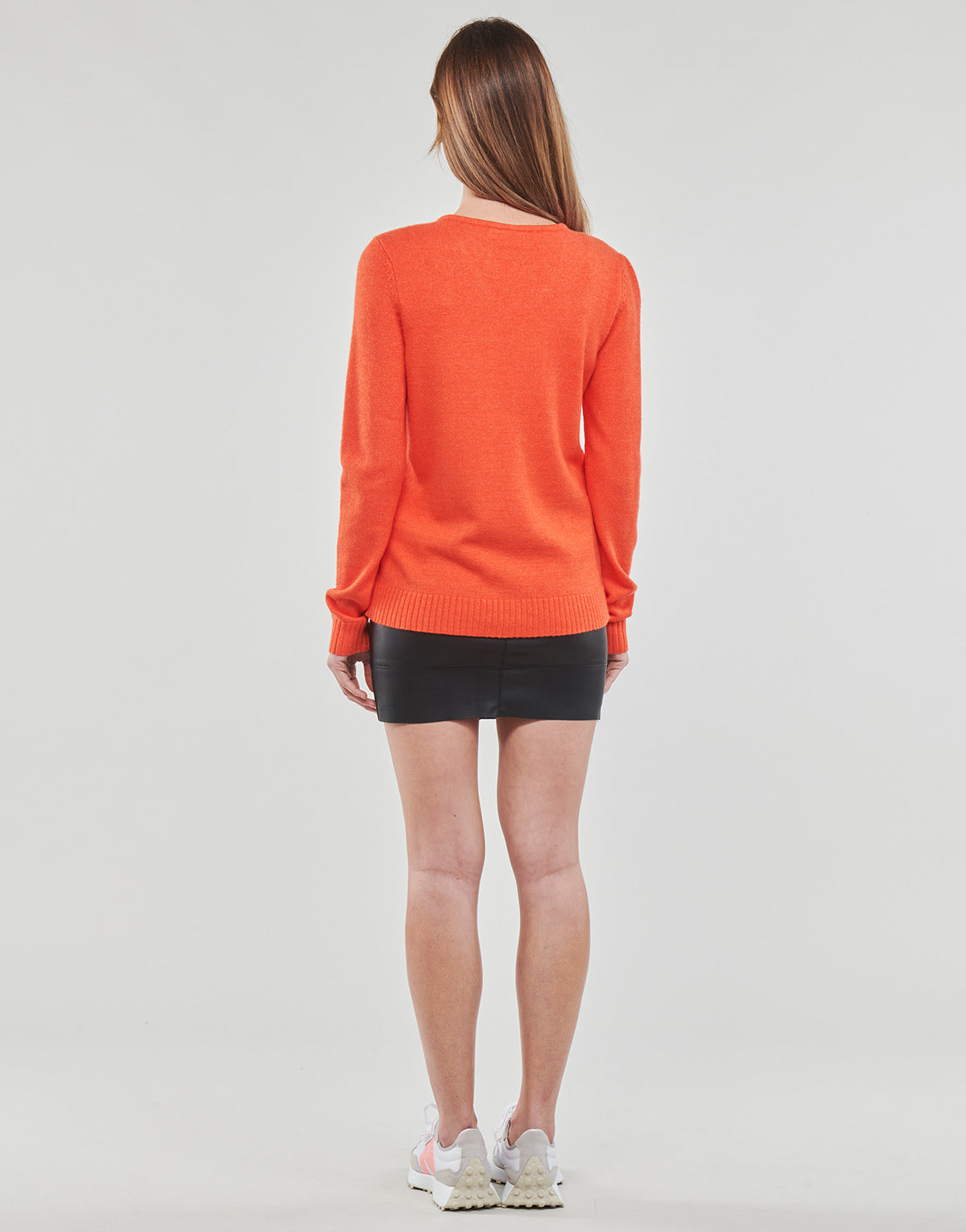 Maglione Donna Vila  VIRIL V NECK  Arancio