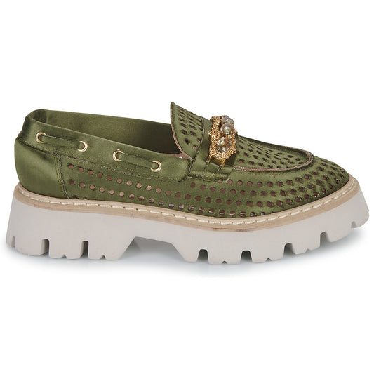 Scarpe Donna Fru.it  8149-999-ANFIBIO-MILITARE-ORO  Kaki