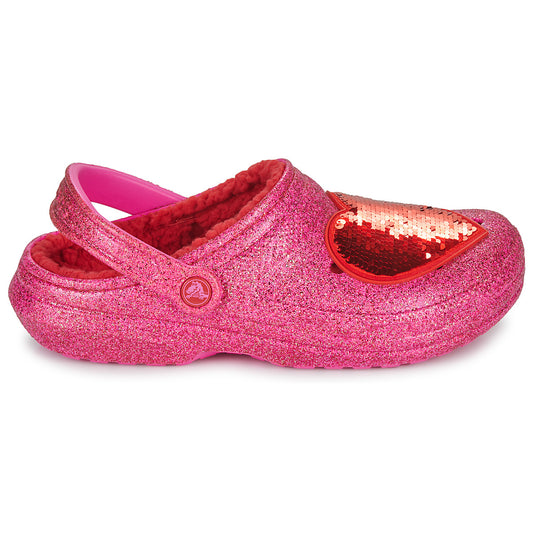 Scarpe Donna Crocs  CLASSIC LINED VALENTINES DAY CLOG  Rosa