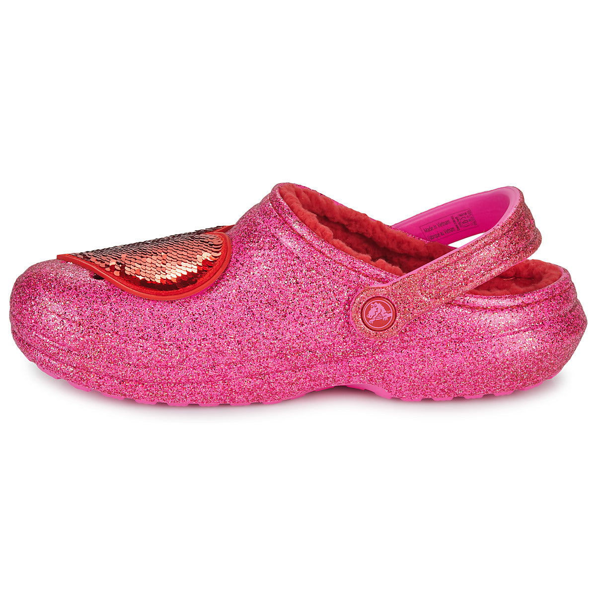 Scarpe Donna Crocs  CLASSIC LINED VALENTINES DAY CLOG  Rosa