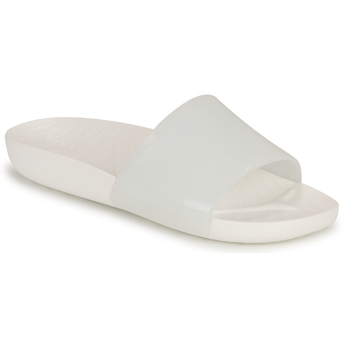 ciabatte Donna Crocs  Crocs Splash Glossy Slide  Bianco