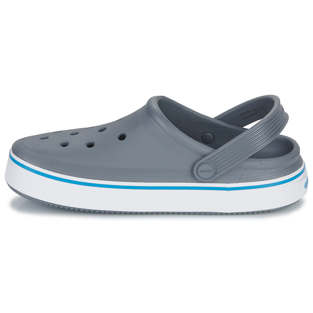 Scarpe Donna Crocs  Crocband Clean Clog  Grigio