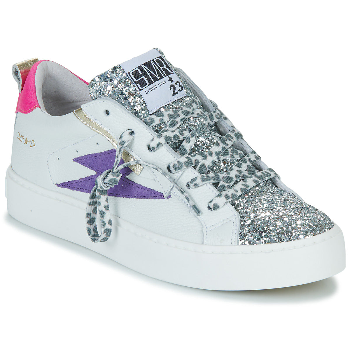 Sneakers basse Donna Semerdjian  VIKEN-9578  Argento