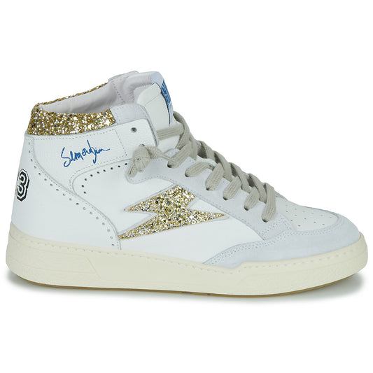 Sneakers alte Donna Semerdjian  BRAGA-9492  Bianco