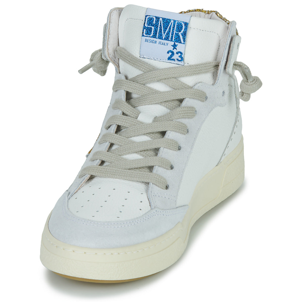 Sneakers alte Donna Semerdjian  BRAGA-9492  Bianco