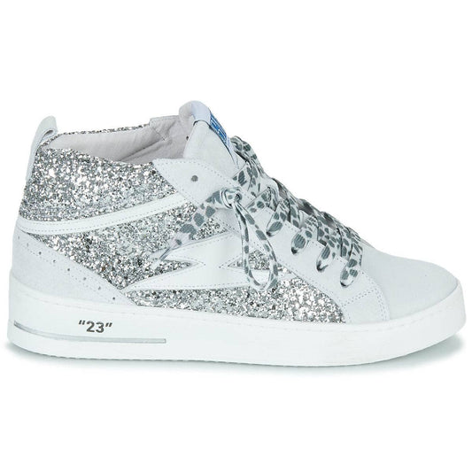 Sneakers alte Donna Semerdjian  GIBRA-9398  Argento