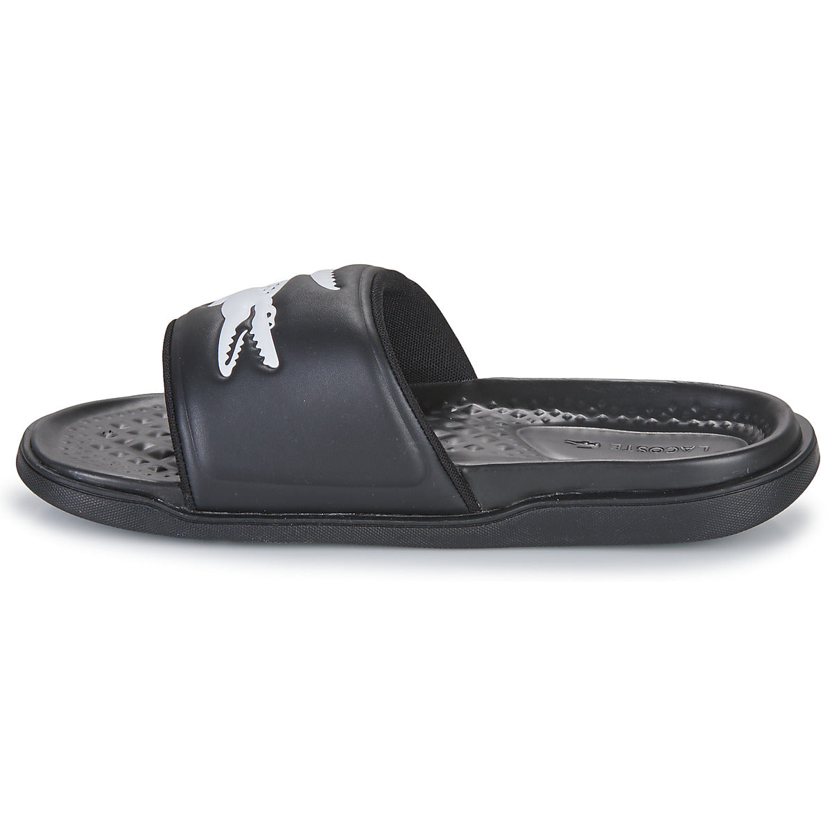 ciabatte Uomo Lacoste  CROCO SLIDE  Nero