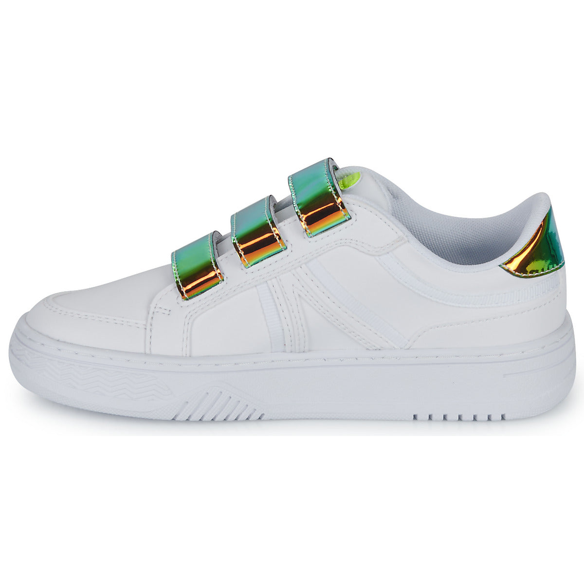 Scarpe bambini ragazza Lacoste  L001  Bianco