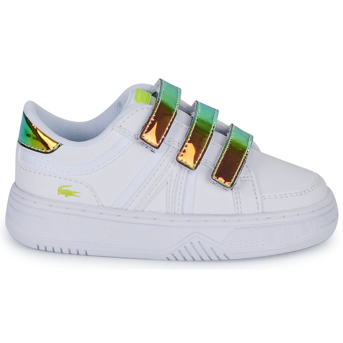 Scarpe bambini ragazza Lacoste  L001  Bianco