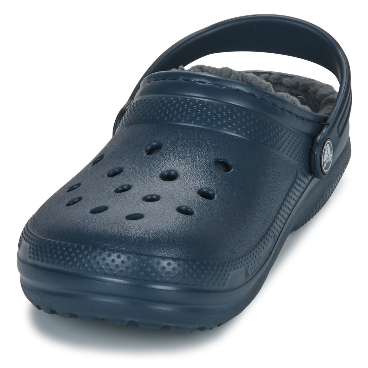 Scarpe bambini ragazzo Crocs  Classic Lined Clog K  Marine