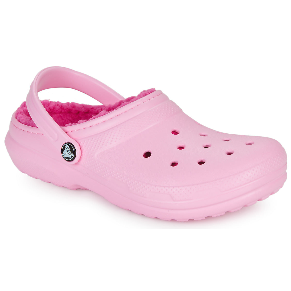 Scarpe bambini ragazza Crocs  Classic Lined Clog K  Rosa