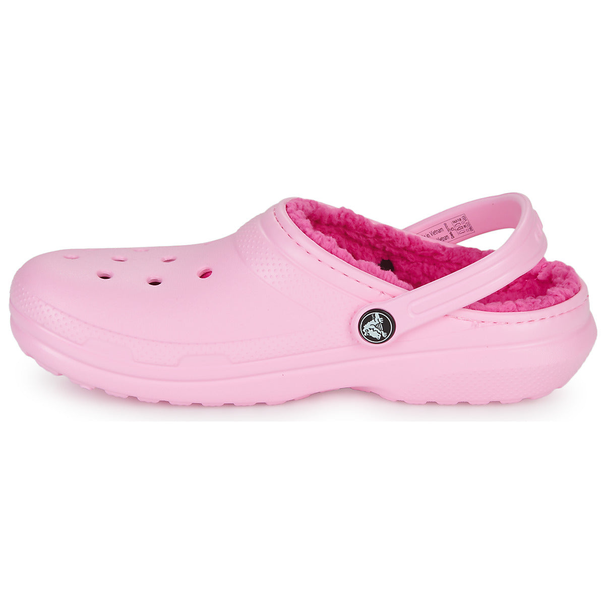 Scarpe bambini ragazza Crocs  Classic Lined Clog K  Rosa