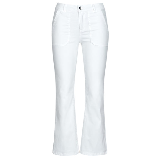 Jeans Flare Donna Les Petites Bombes  FAYE  Bianco