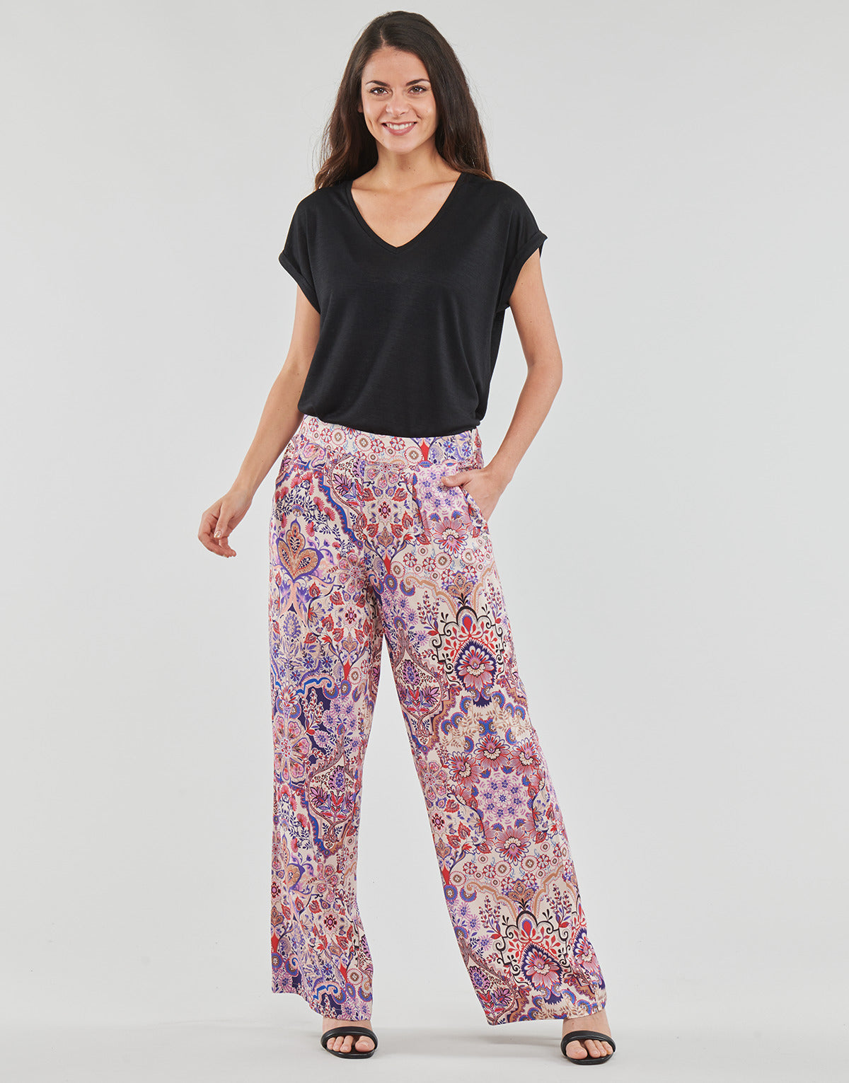 Pantaloni morbidi / Pantaloni alla zuava Donna Les Petites Bombes  DORALIE  Multicolore