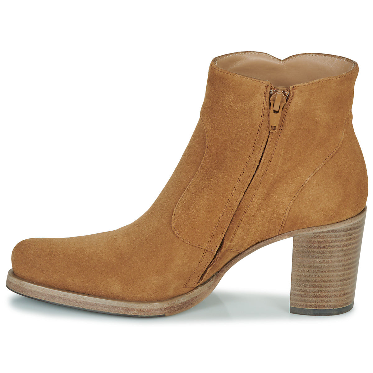 Stivaletti Donna Freelance  PADDY 7 ZIP BOOT  Marrone