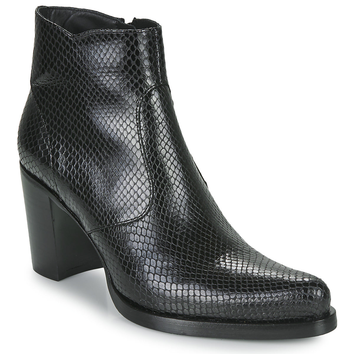 Stivaletti Donna Freelance  PADDY 7 ZIP BOOT  Nero