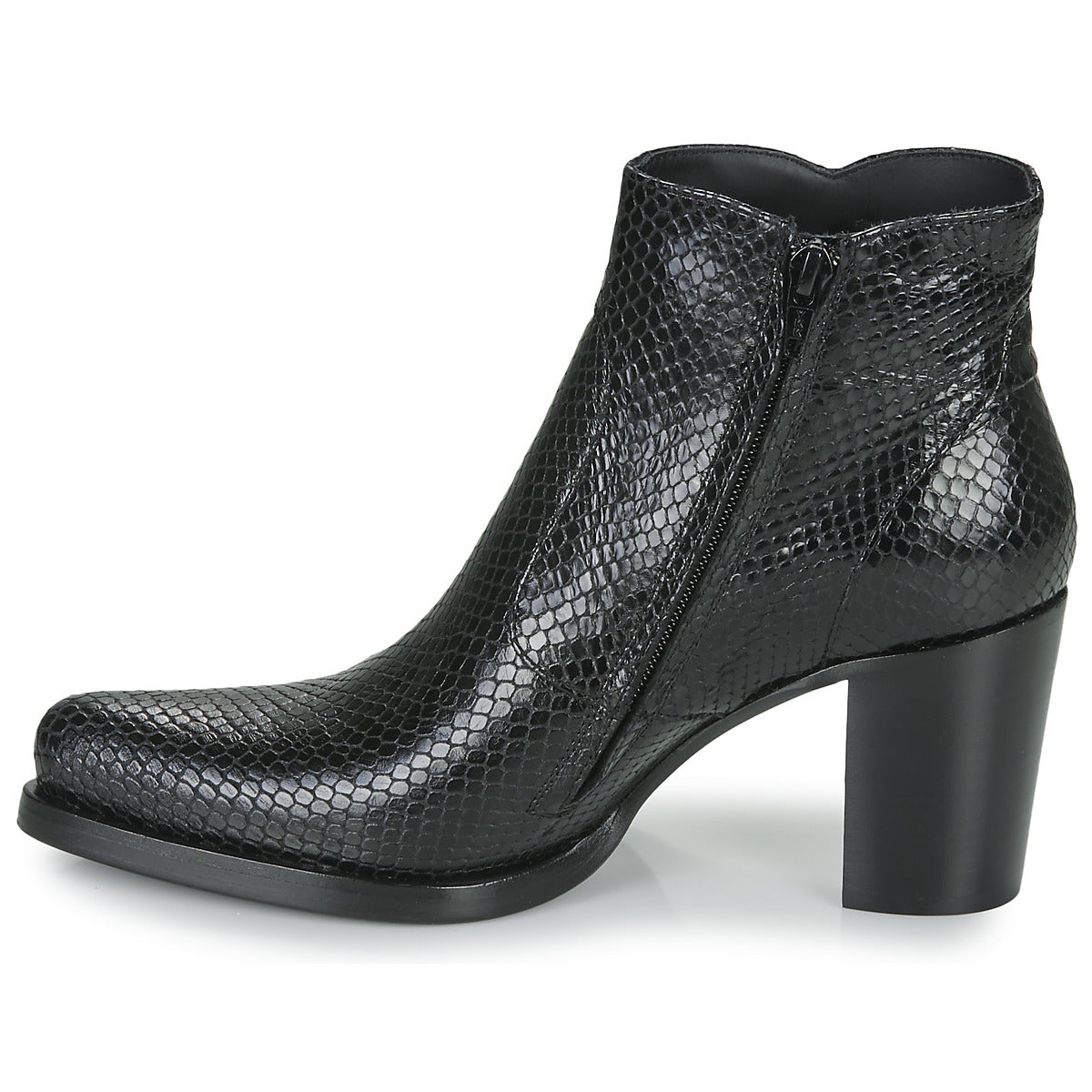 Stivaletti Donna Freelance  PADDY 7 ZIP BOOT  Nero