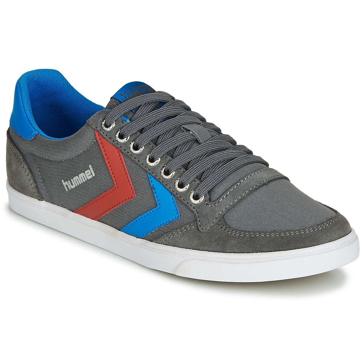 Sneakers Uomo hummel  TEN STAR LOW CANVAS  Grigio