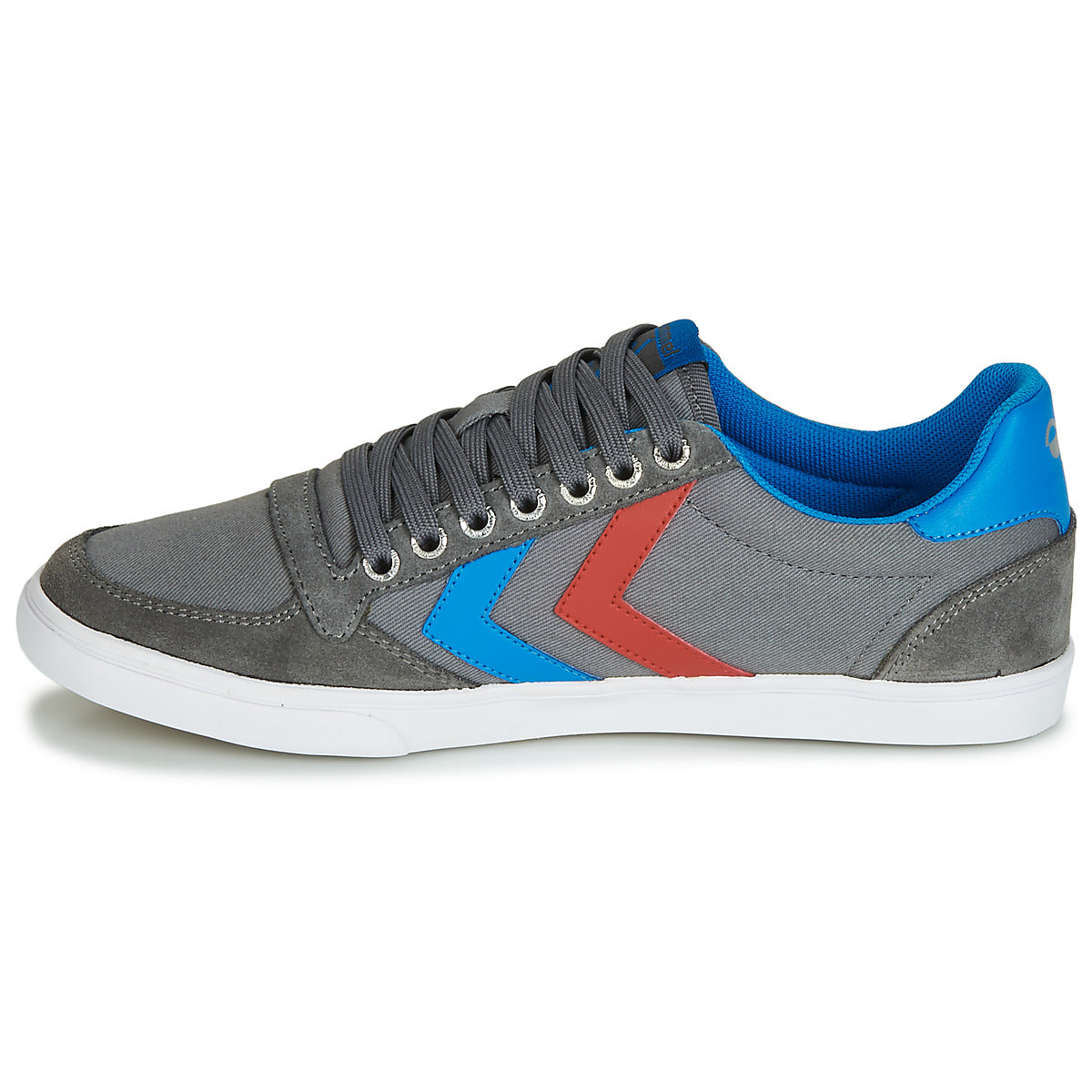 Sneakers Uomo hummel  TEN STAR LOW CANVAS  Grigio