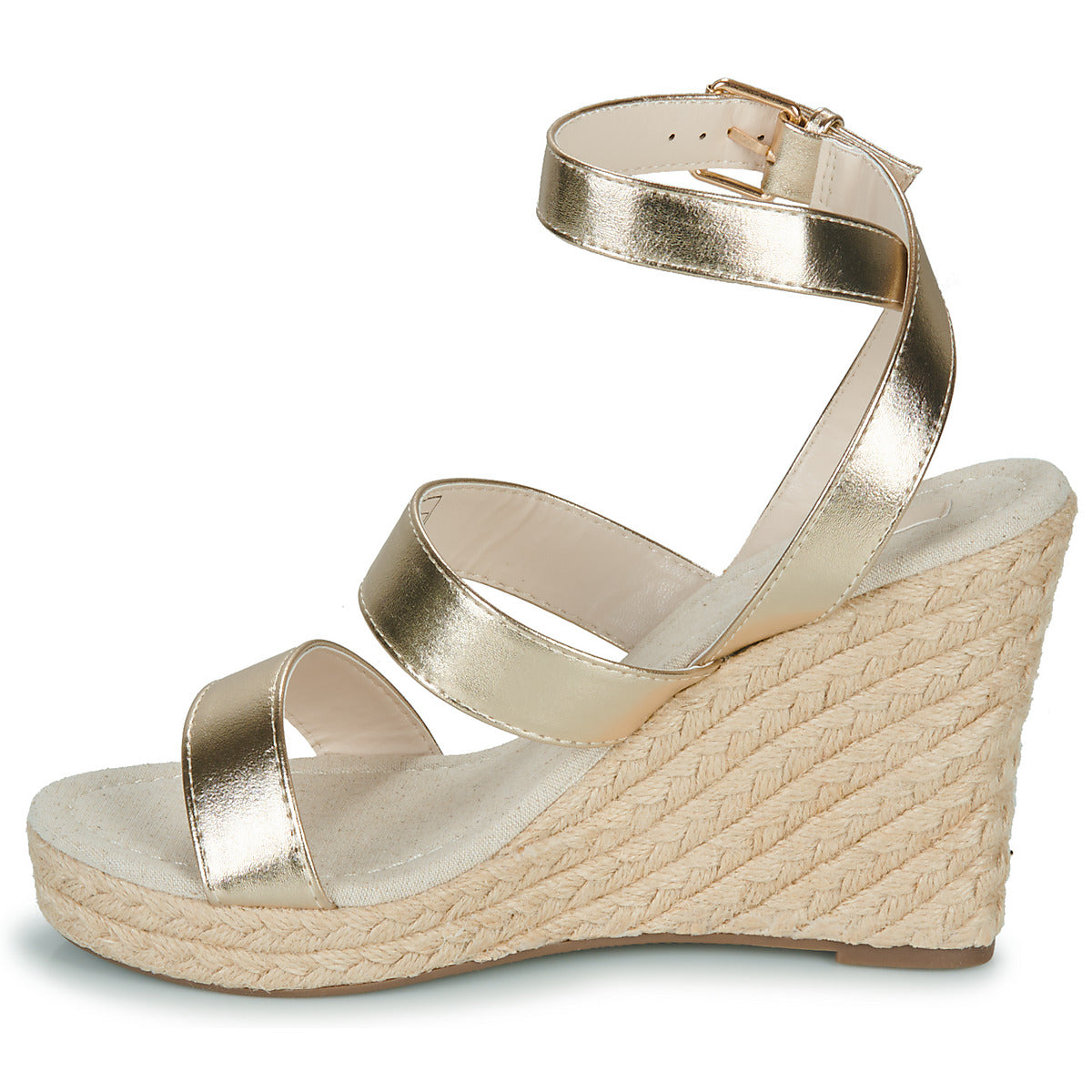 Sandali Donna Only  ONLAMELIA-16 WEDGE SANDAL FOIL  Oro