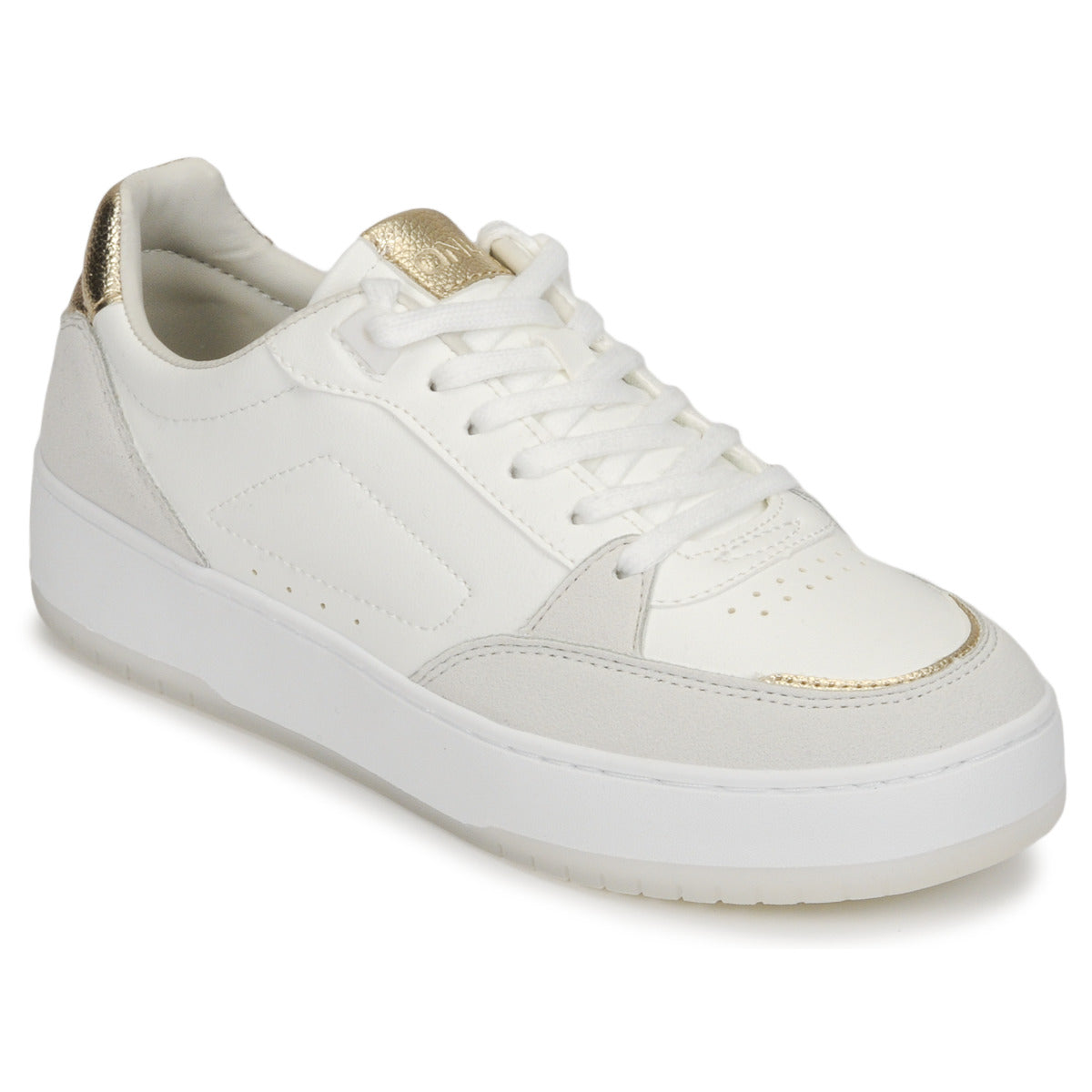 Sneakers basse Donna Only  ONLSAPHIRE-1 PU SNEAKER  Bianco