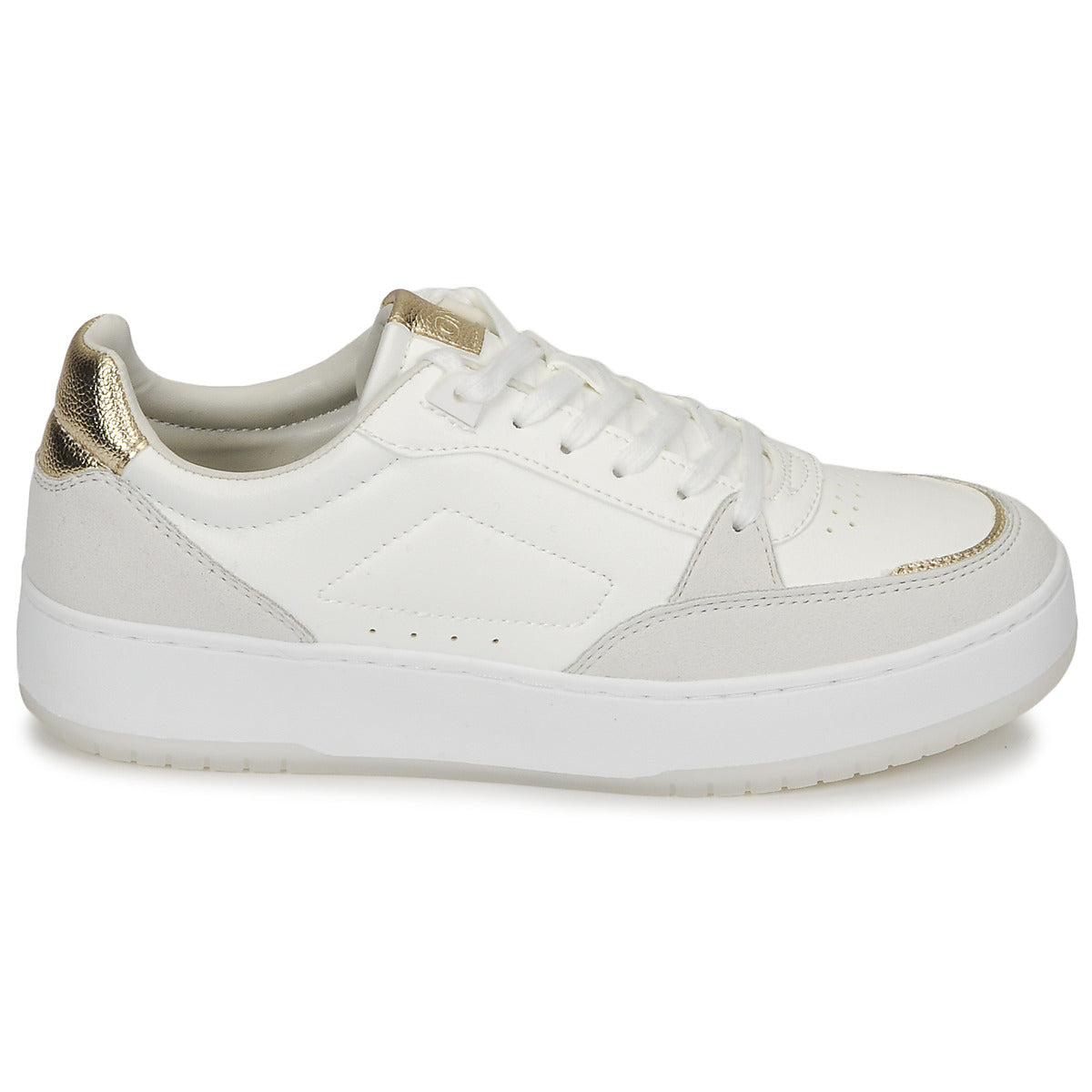 Sneakers basse Donna Only  ONLSAPHIRE-1 PU SNEAKER  Bianco