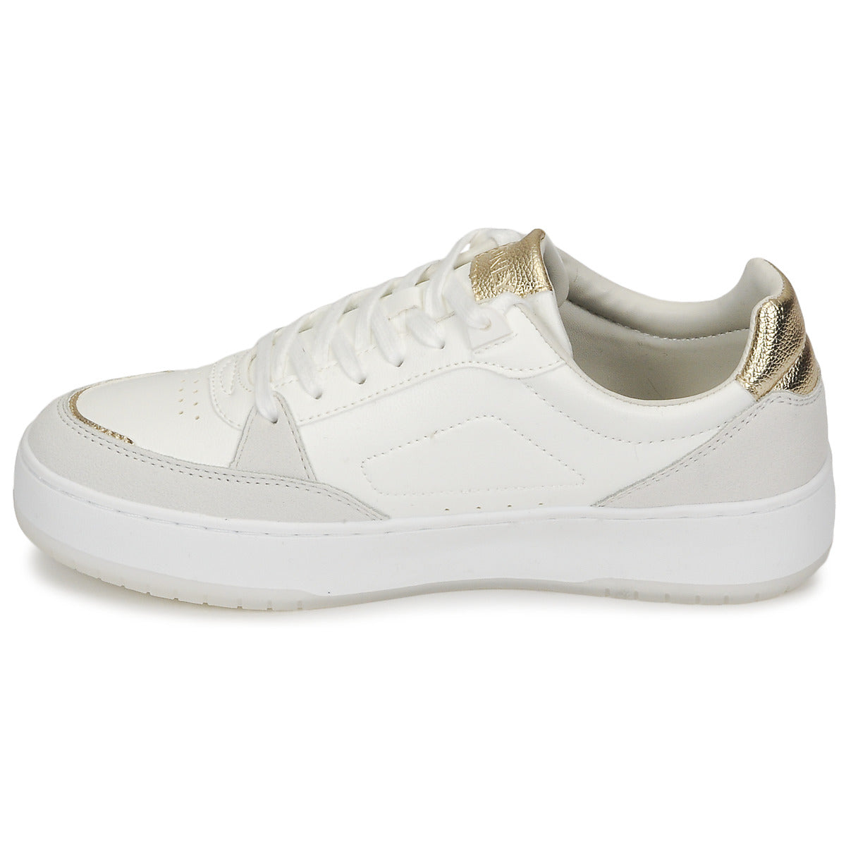 Sneakers basse Donna Only  ONLSAPHIRE-1 PU SNEAKER  Bianco