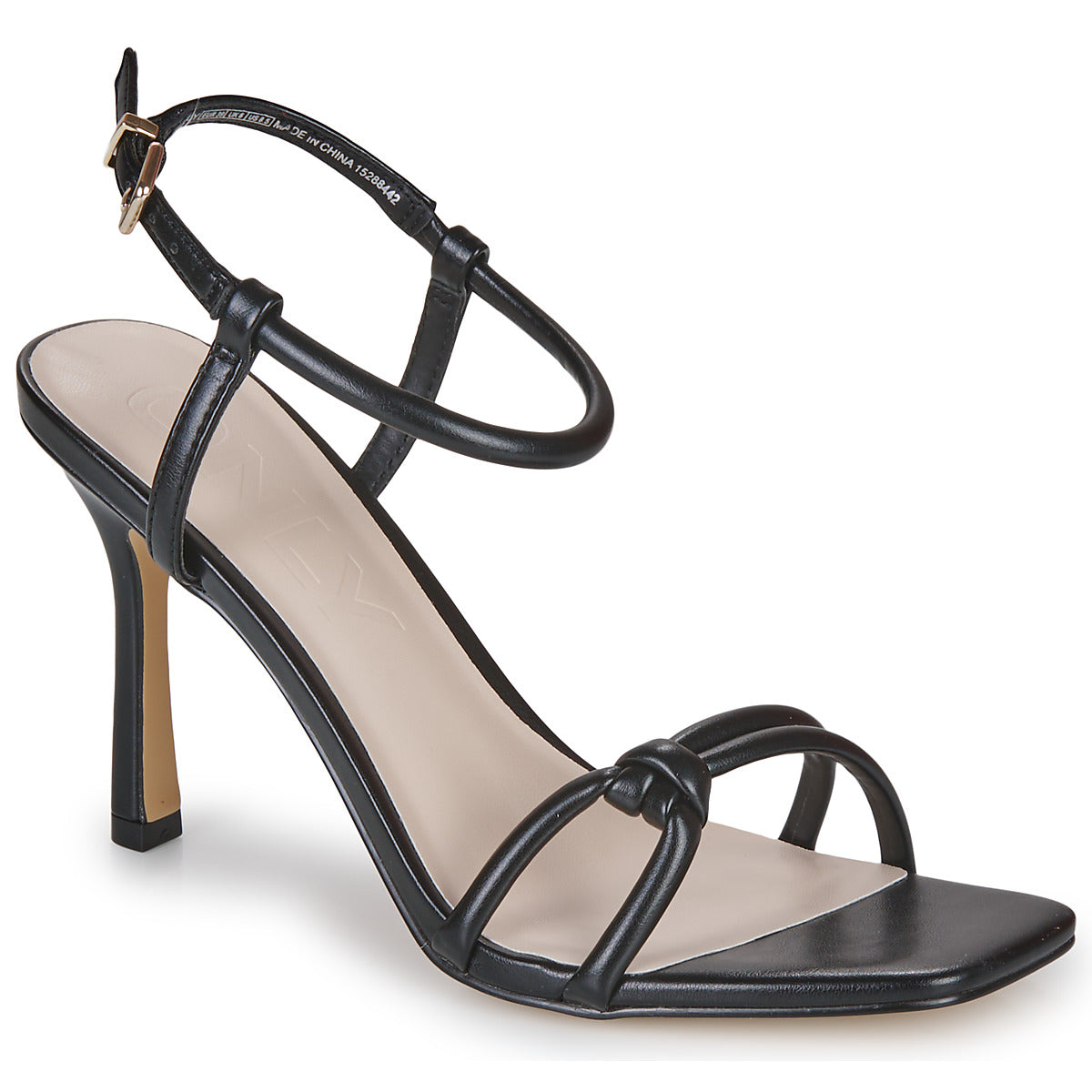 Sandali Donna Only  ONLALYX-16 PUHEELED SANDAL FOIL  Nero