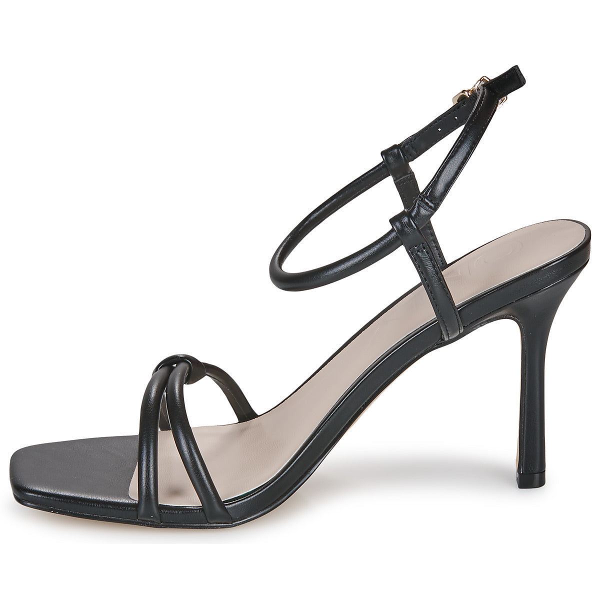 Sandali Donna Only  ONLALYX-16 PUHEELED SANDAL FOIL  Nero