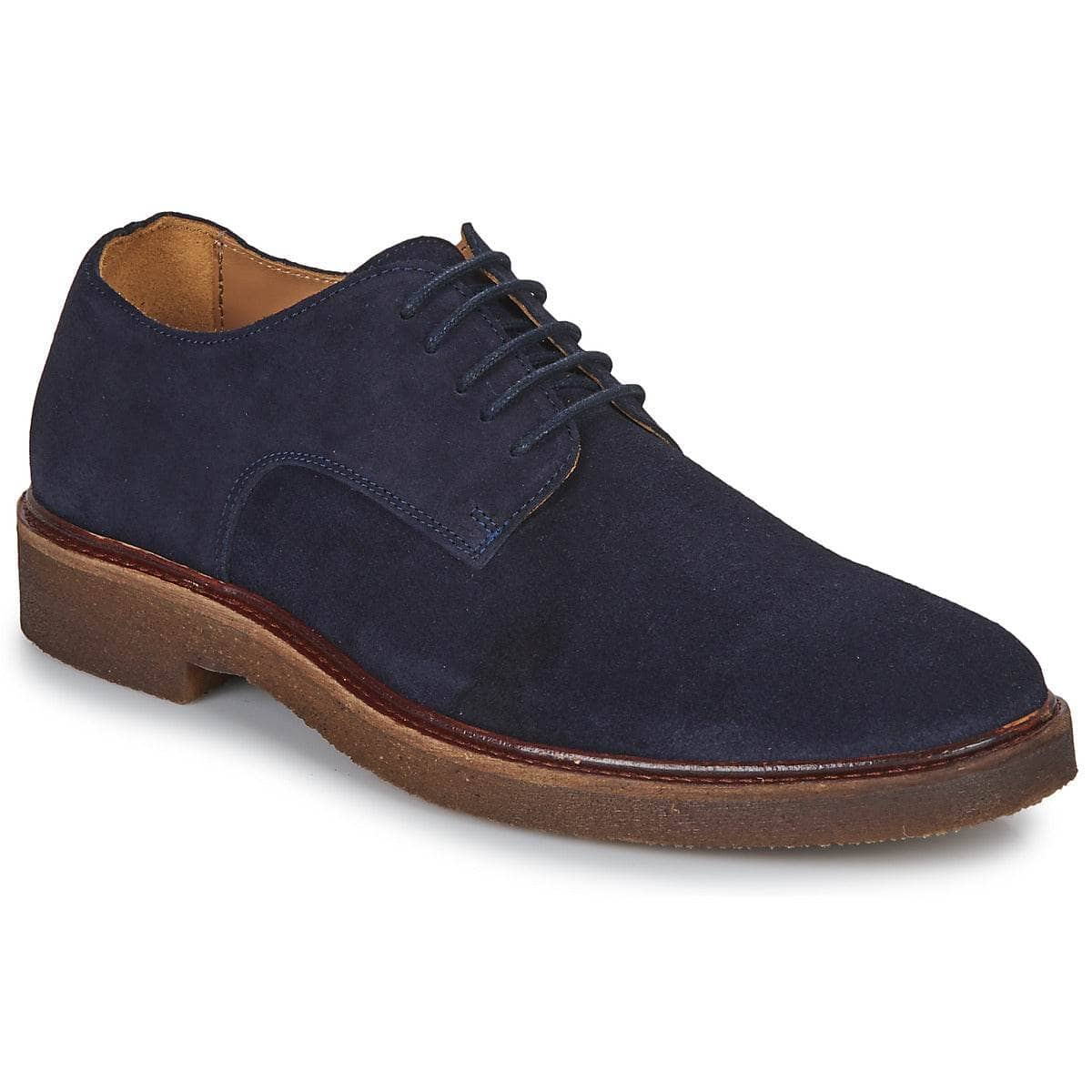 Scarpe Uomo Selected  SLHLUKE SUEDE DERBY  Marine