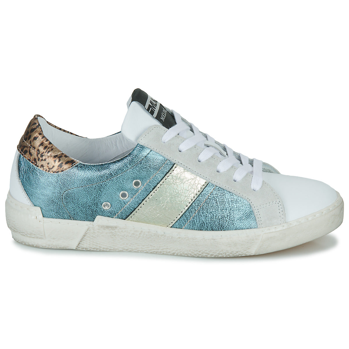 Sneakers basse Donna Meline  NKC166  Blu