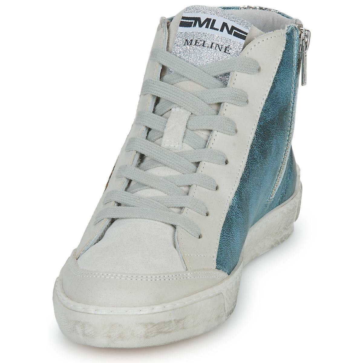 Sneakers alte Donna Meline  NKC1151  Blu