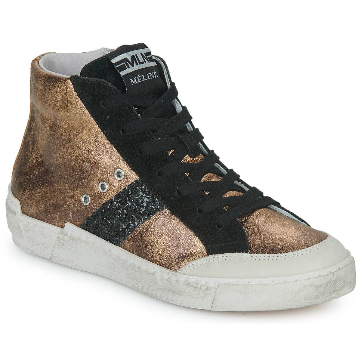 Sneakers alte Donna Meline  NKC1151  Oro