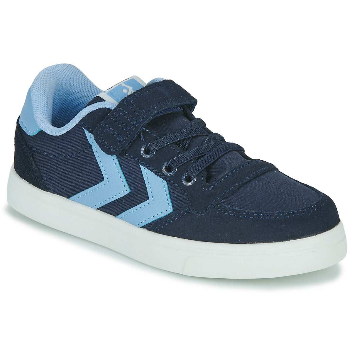 Scarpe bambini ragazza hummel  SLIMMER STADIL LOW JR  Marine